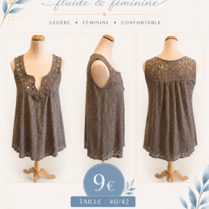 Blouse macramé